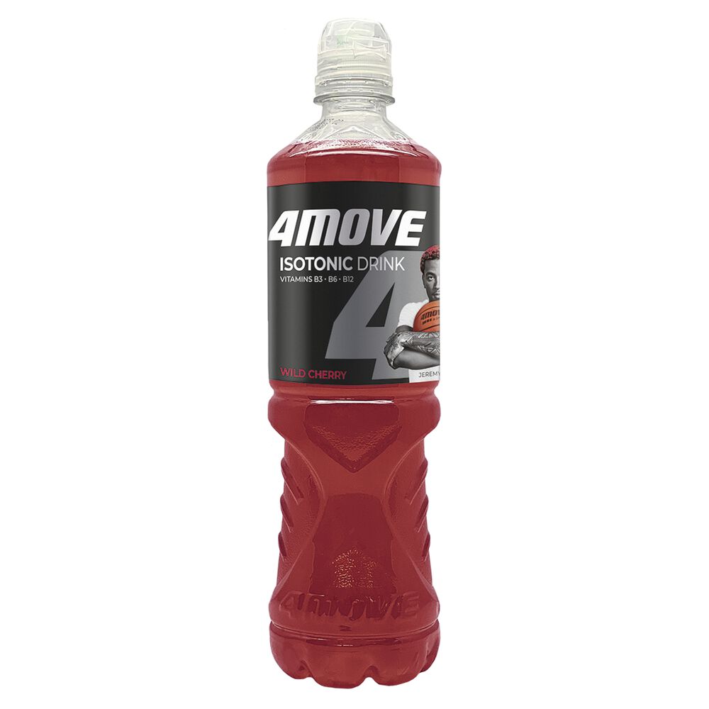 4Move Napój izotoniczny niegazowany o smaku wiśniowym 750 ml. /szt.