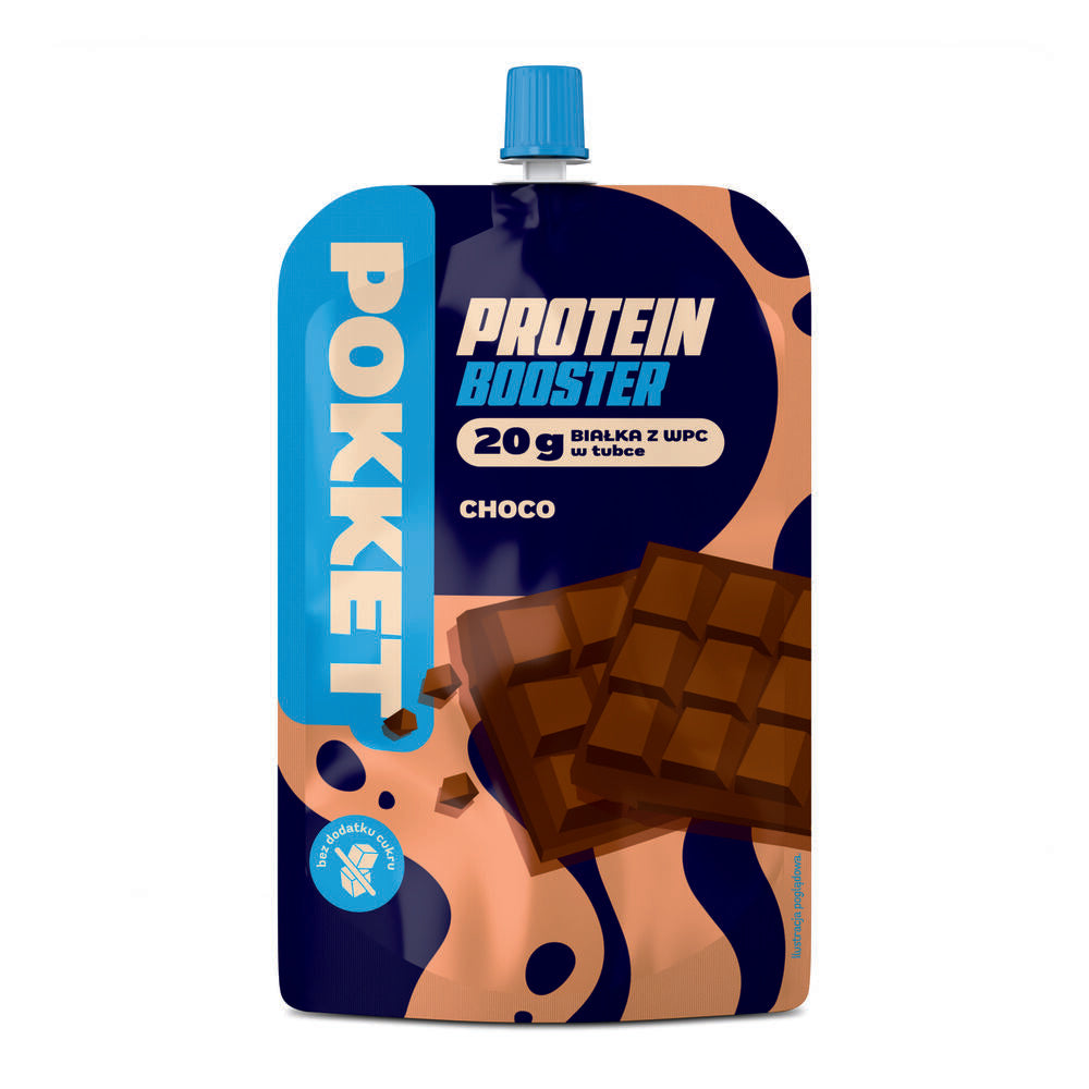 Pokket Protein Booster Mus choco 180 g. /szt.