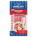 Morliny Boczek wędzony parzony plastry 150 g. /szt.