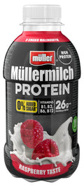 Müllermilch Protein Napój mleczny malina 400 g. /szt.