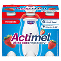 Actimel Napój jogurtowy o smaku truskawkowym 600 g (6 x 100 g). /opak.